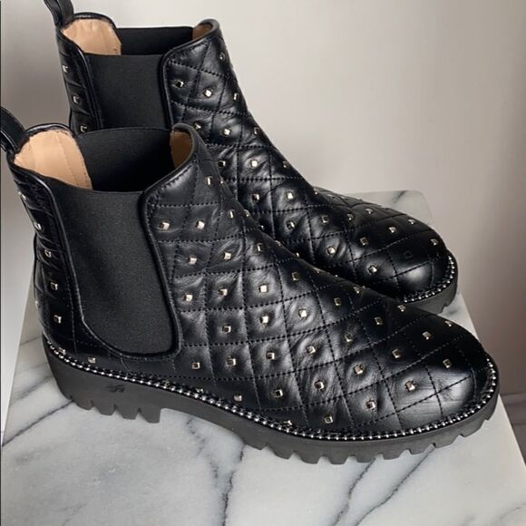 New Gia-Stud-Quilted Chelsea Boot  - Picture 2 of 7